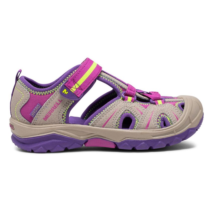 Sandales Merrell Hydro Grise/Violette Enfant | T.F.PROJ